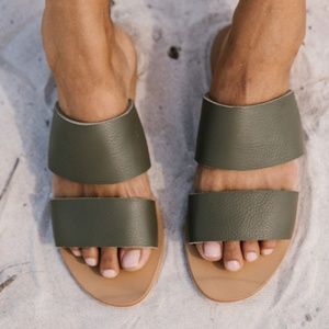 St. Agni Keiko Slides - Army 36